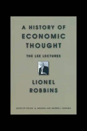 Robbins / Medema / Samuels |  A History of Economic Thought | eBook | Sack Fachmedien