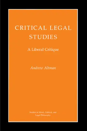 Altman |  Critical Legal Studies | eBook | Sack Fachmedien