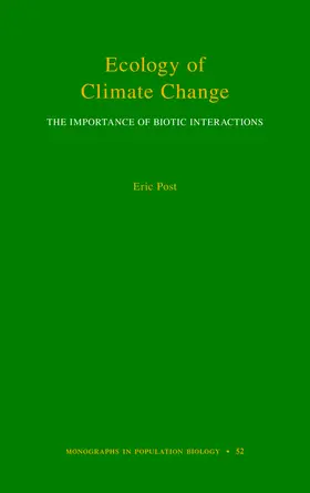 Post |  Ecology of Climate Change | eBook | Sack Fachmedien