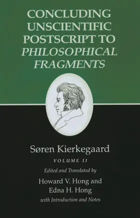 Kierkegaard / Hong |  Concluding Unscientific Postscript to Philosophical Fragments | eBook | Sack Fachmedien