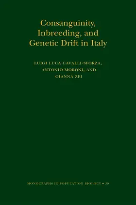 Cavalli-sforza / Cavalli-Sforza / Moroni |  Consanguinity, Inbreeding, and Genetic Drift in Italy | eBook | Sack Fachmedien
