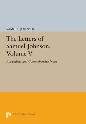 Johnson / Redford |  The Letters of Samuel Johnson, Volume V | eBook | Sack Fachmedien