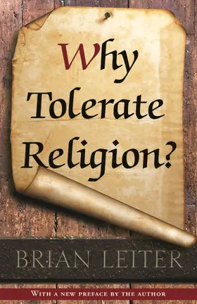 Leiter |  Why Tolerate Religion? | eBook | Sack Fachmedien