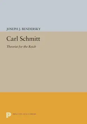 Bendersky |  Carl Schmitt | eBook | Sack Fachmedien