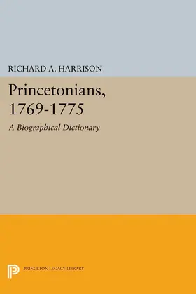 Harrison |  Princetonians, 1769-1775 | eBook | Sack Fachmedien