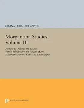 Cuomo di Caprio |  Morgantina Studies, Volume III | eBook | Sack Fachmedien