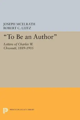 McElrath / Leitz |  "To Be an Author" | eBook | Sack Fachmedien