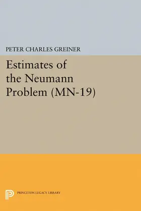 Greiner |  Estimates of the Neumann Problem | eBook | Sack Fachmedien