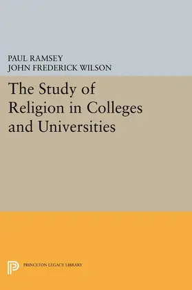 Ramsey / Wilson |  The Study of Religion in Colleges and Universities | eBook | Sack Fachmedien