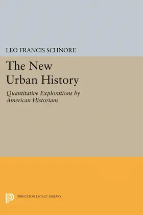 Schnore |  The New Urban History | eBook | Sack Fachmedien