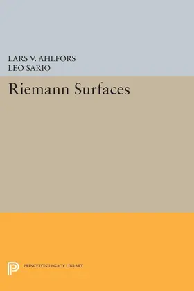 Ahlfors / Sario |  Riemann Surfaces | eBook | Sack Fachmedien