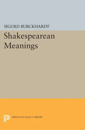 Burckhardt |  Shakespearean Meanings | eBook | Sack Fachmedien