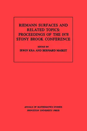 Kra / Maskit |  Riemann Surfaces and Related Topics (AM-97), Volume 97 | eBook | Sack Fachmedien