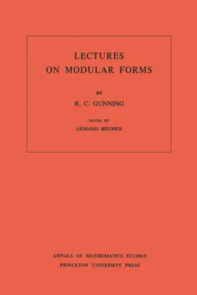 Gunning |  Lectures on Modular Forms | eBook | Sack Fachmedien