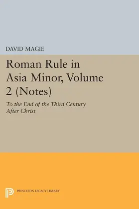 Magie |  Roman Rule in Asia Minor, Volume 2 (Notes) | eBook | Sack Fachmedien