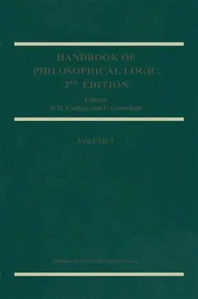 Gabbay / Guenthner |  Handbook of Philosophical Logic | Buch |  Sack Fachmedien