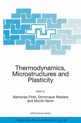 Finel / Veron / Mazière |  Thermodynamics, Microstructures and Plasticity | Buch |  Sack Fachmedien