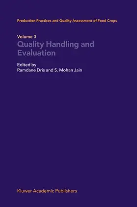 Dris / Jain |  Quality Handling and Evaluation | Buch |  Sack Fachmedien