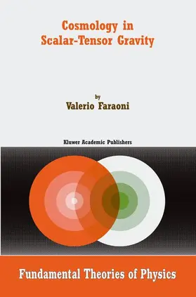 Faraoni |  Cosmology in Scalar-Tensor Gravity | Buch |  Sack Fachmedien