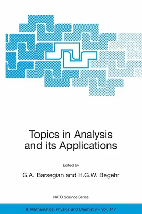 Barsegian / Begehr | Topics in Analysis and its Applications | E-Book | sack.de