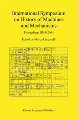 Ceccarelli |  International Symposium on History of Machines and Mechanisms | eBook | Sack Fachmedien