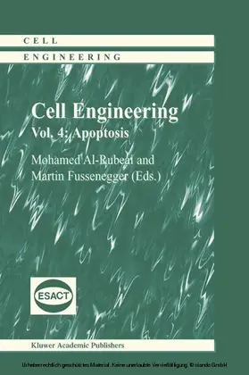 Al-Rubeai / Fussenegger |  Cell Engineering | eBook | Sack Fachmedien