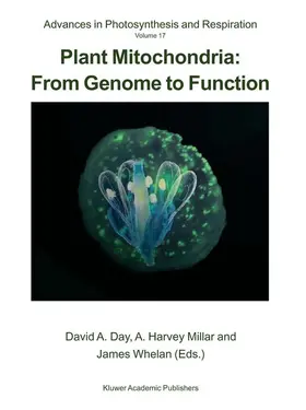 Day / Whelan / Millar |  Plant Mitochondria: From Genome to Function | Buch |  Sack Fachmedien