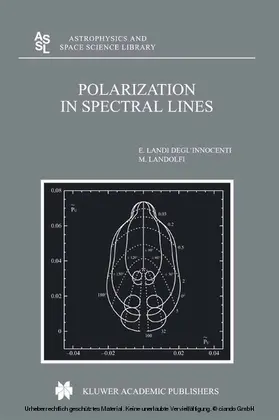 Landi Degl'Innocenti / Landolfi |  Polarization in Spectral Lines | eBook | Sack Fachmedien