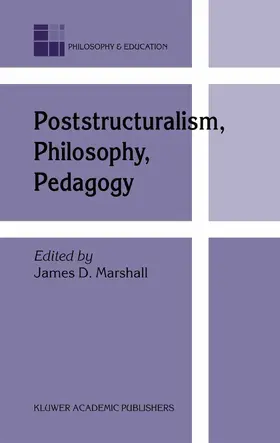 Marshall |  Poststructuralism, Philosophy, Pedagogy | eBook | Sack Fachmedien