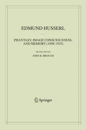 Husserl | Phantasy, Image Consciousness, and Memory (1898-1925) | E-Book | sack.de