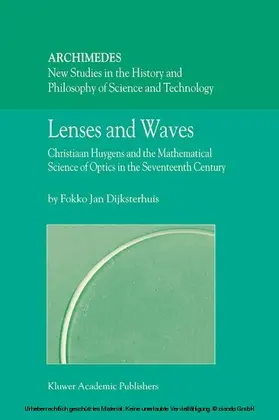 Dijksterhuis |  Lenses and Waves | eBook | Sack Fachmedien