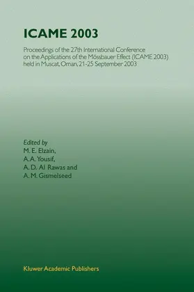 Elzain / Yousif / Al Rawas |  Icame 2003 | Buch |  Sack Fachmedien