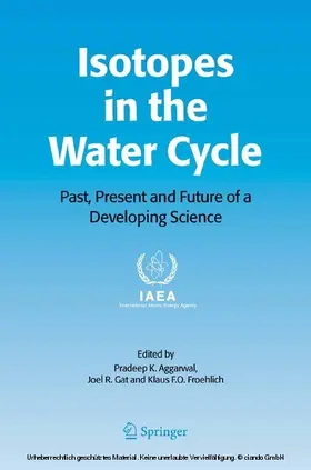 Aggarwal / Gat / Froehlich |  Isotopes in the Water Cycle | eBook | Sack Fachmedien