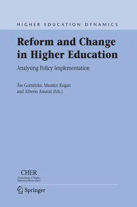 Gornitzka / Kogan / Amaral | Reform and Change in Higher Education | E-Book | sack.de