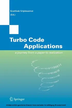Sripimanwat |  Turbo Code Applications | eBook | Sack Fachmedien