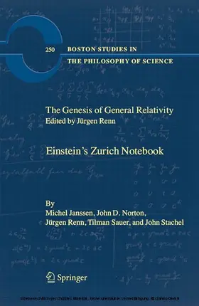 Renn / Schemmel / Smeenk |  The Genesis of General Relativity | eBook | Sack Fachmedien
