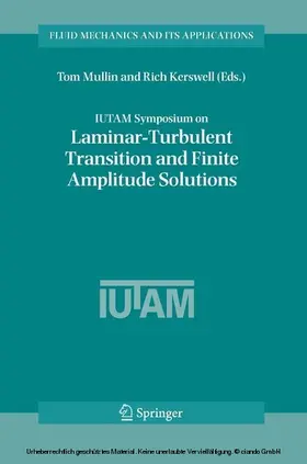 Mullin / Kerswell |  IUTAM Symposium on Laminar-Turbulent Transition and Finite Amplitude Solutions | eBook | Sack Fachmedien