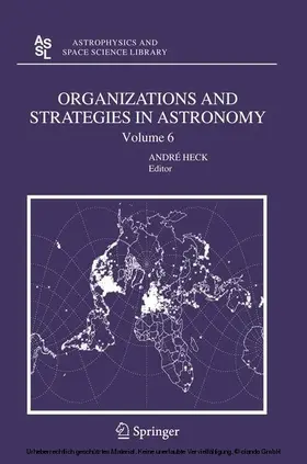 Heck |  Organizations and Strategies in Astronomy 6 | eBook | Sack Fachmedien