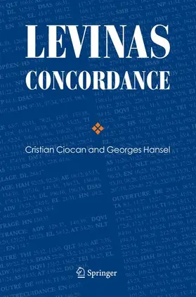 Ciocan / Hansel |  Levinas Concordance | Buch |  Sack Fachmedien