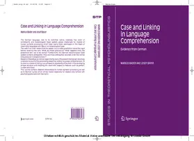 Bader / Bayer |  Case and Linking in Language Comprehension | eBook | Sack Fachmedien