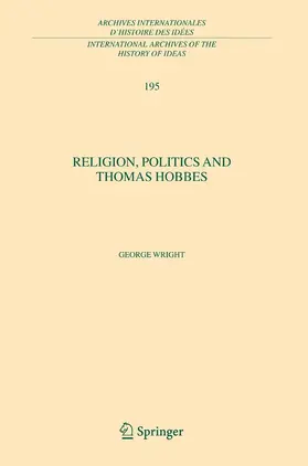 Wright | Religion, Politics and Thomas Hobbes | E-Book | www2.sack.de