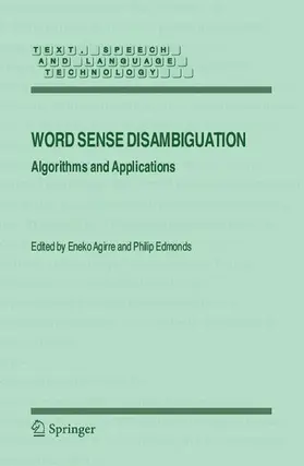 Agirre / Edmonds |  Word Sense Disambiguation | Buch |  Sack Fachmedien