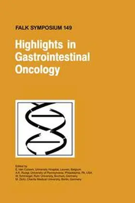 van Cutsem / Rustgi / Schmiegel |  Highlights in Gastrointestinal Oncology | Buch |  Sack Fachmedien