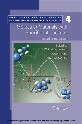 Sokalski |  Molecular Materials with Specific Interactions - Modeling and Design | eBook | Sack Fachmedien
