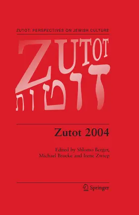 Berger / Brocke / Zwiep |  Zutot 2004 | eBook | Sack Fachmedien