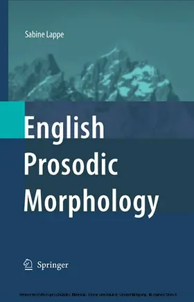 Lappe | English Prosodic Morphology | E-Book | sack.de