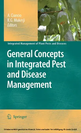 Ciancio / Mukerji |  General Concepts in Integrated Pest and Disease Management | eBook | Sack Fachmedien