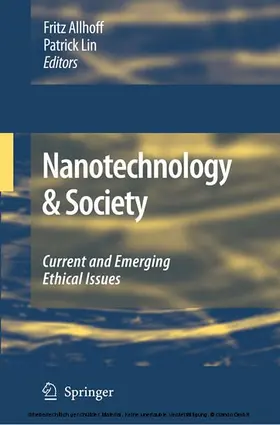 Allhoff / Lin / Lin. |  Nanotechnology & Society | eBook | Sack Fachmedien