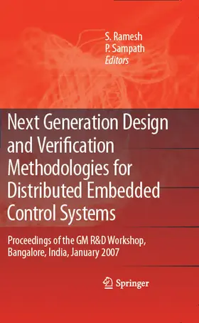 Ramesh / Sampath |  Next Generation Design and Verification Methodologies for Distributed Embedded Control Systems | eBook | Sack Fachmedien