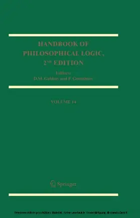 Gabbay / Guenthner |  Handbook of Philosophical Logic | eBook | Sack Fachmedien